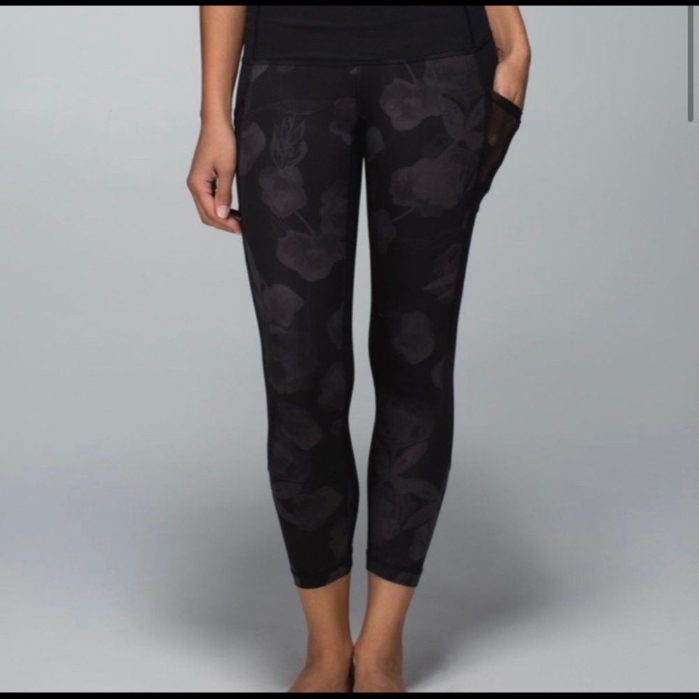 Lululemon Seek the Heat Floral 7/8 Tight